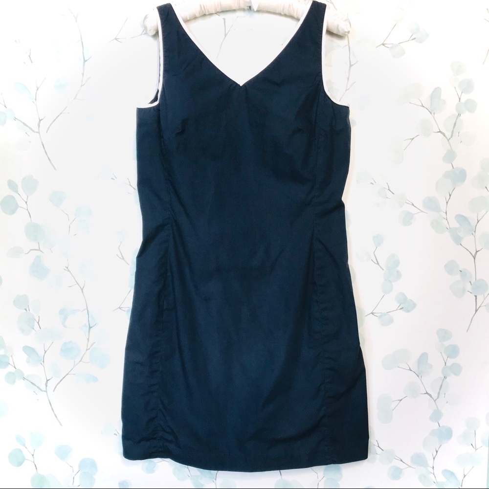 Tommy Hilfiger Navy Blue Womens Tunic Tank Dress